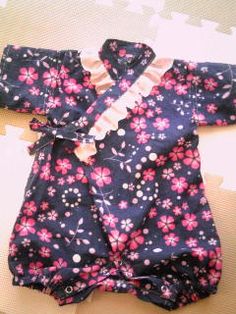 甚平の作り方 子供用４ 一つ身 １～３歳 80～90cm 男の子 女の子