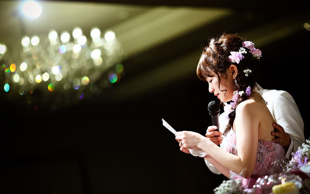 花嫁から両親への手紙～結婚式～の写真素材2196304- PIXTA