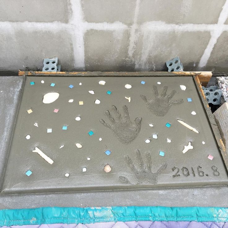 楽天市場手形のタイル卒園記念ペット足型など 「メモリアルタイル」 : ポストと表札のジューシーガーデン