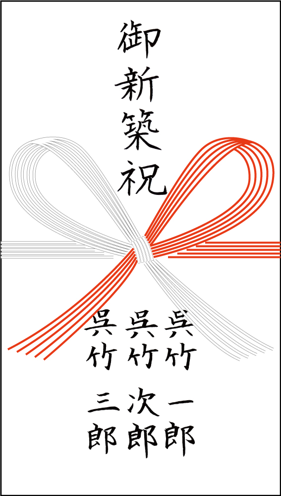 結婚祝い ご祝儀袋と中袋の書き方！夫婦での連名や子供の分はどう書く？正しい大人の歩き方