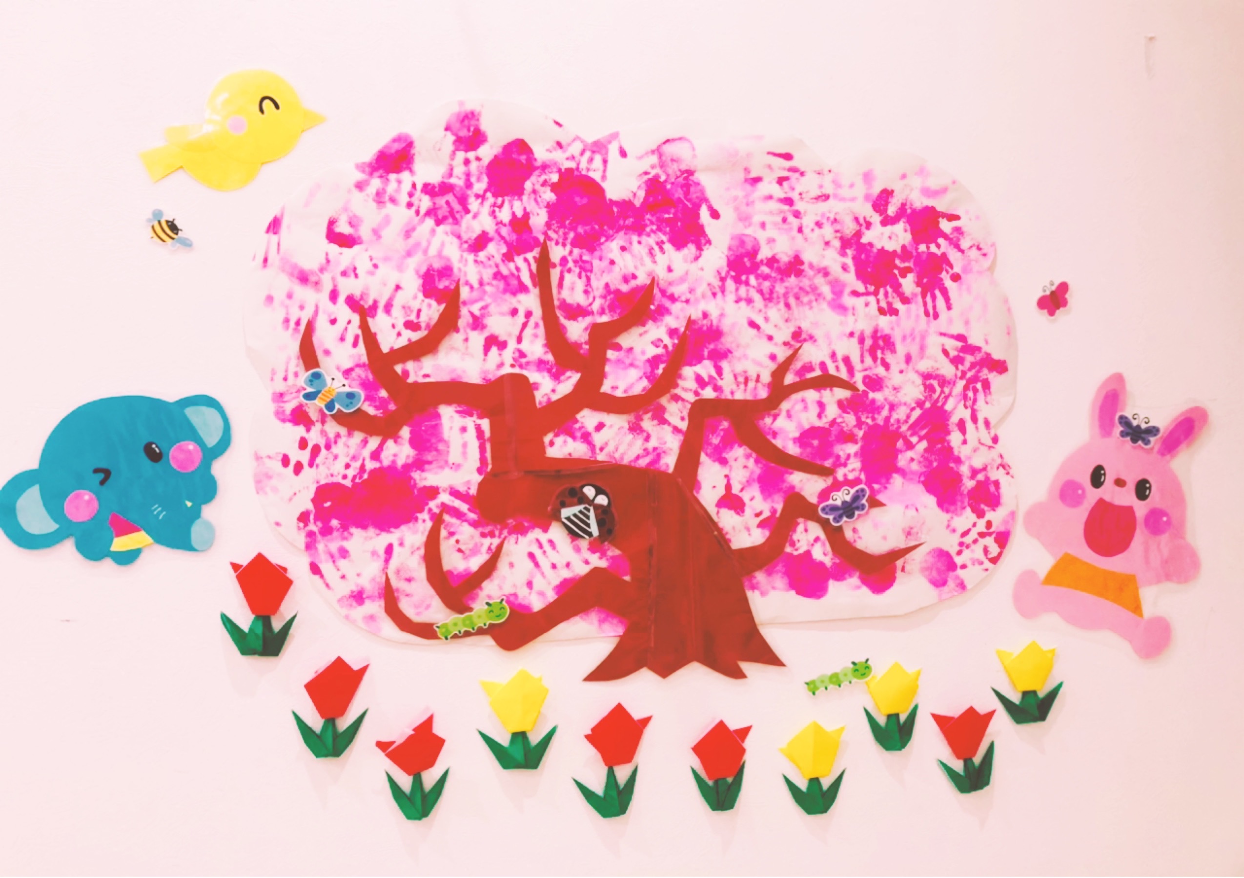 手形アート 春＊桜デザイン販売開始 - コドモアイ