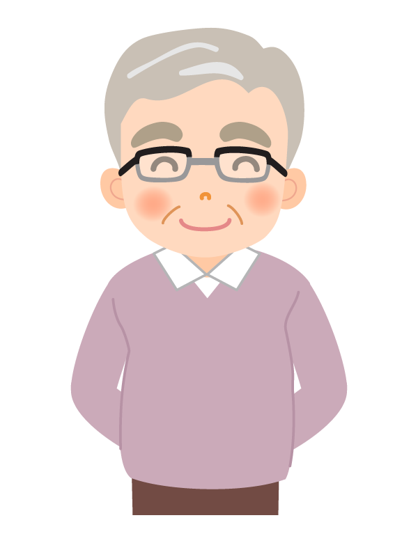 おじさんの顔のアイコンかわいいフリー素材集 いらすとや