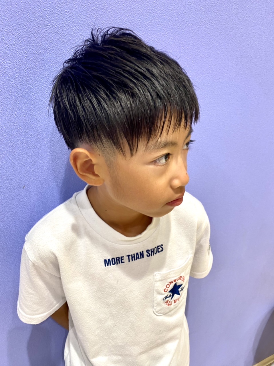 キッズカット 刈り上げは何ミリがよい？長さによる印象の違い。キッズカット東京