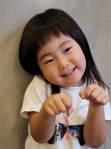 お子様カット 子供ヘアアレンジ 眉上前髪 ぱっつん前街ふじみ野のREPLAY HAIR DESIGNのブログ