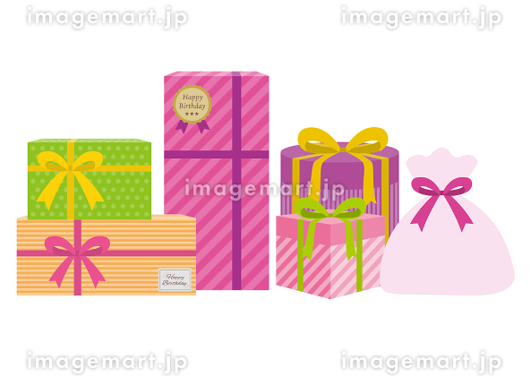 バースデープレゼントのイラスト - 無料イラストのIMT 商用OK、加工OK