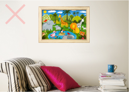 あの、子どもの絵がオシャレなインテリアに！？DIYファブリックパネルからマグネットまでアイデア集めましたHAGSハグス