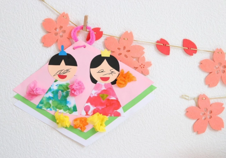 みかん組 ２歳児 ひなまつり製作 – 太田共同保育園ブログ