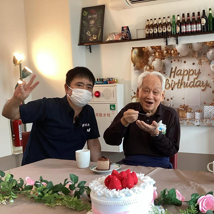 誕生日会 社会福祉法人岐阜老人ホーム