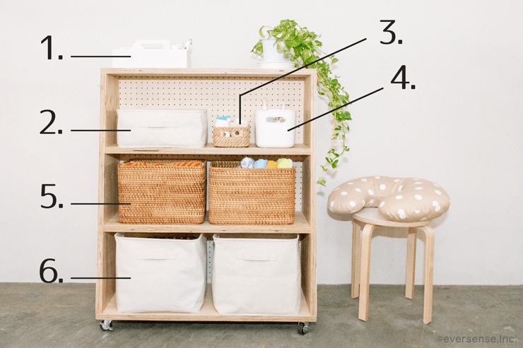 育児がラクになる！片付くベビー収納実例収納All About