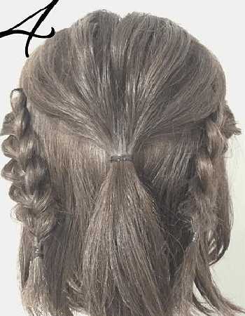 ボブでも出来る♡三つ編みアレンジ