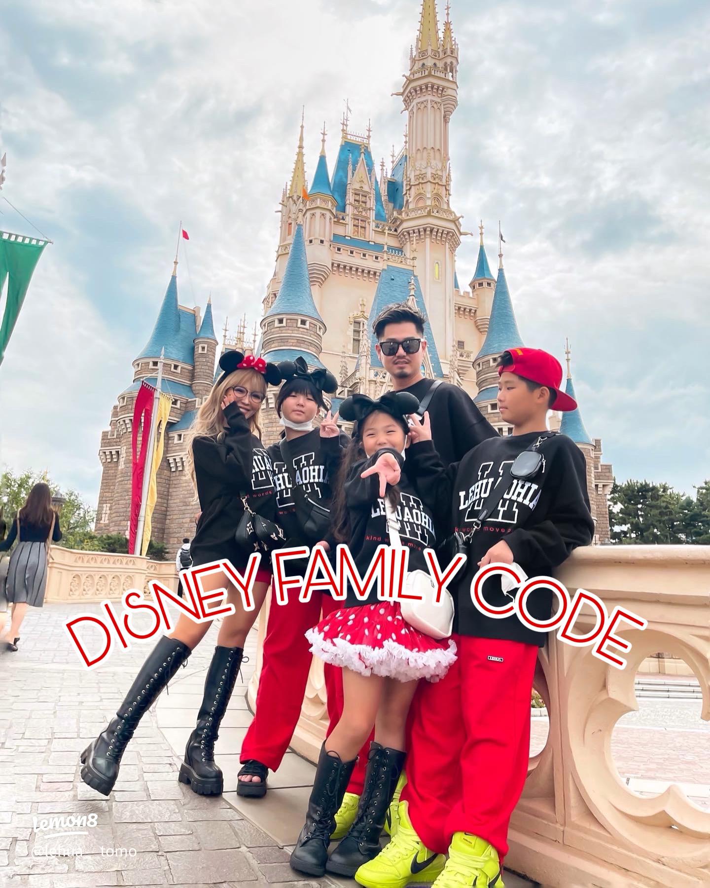 家族のディズニーコーデ特集TikTok