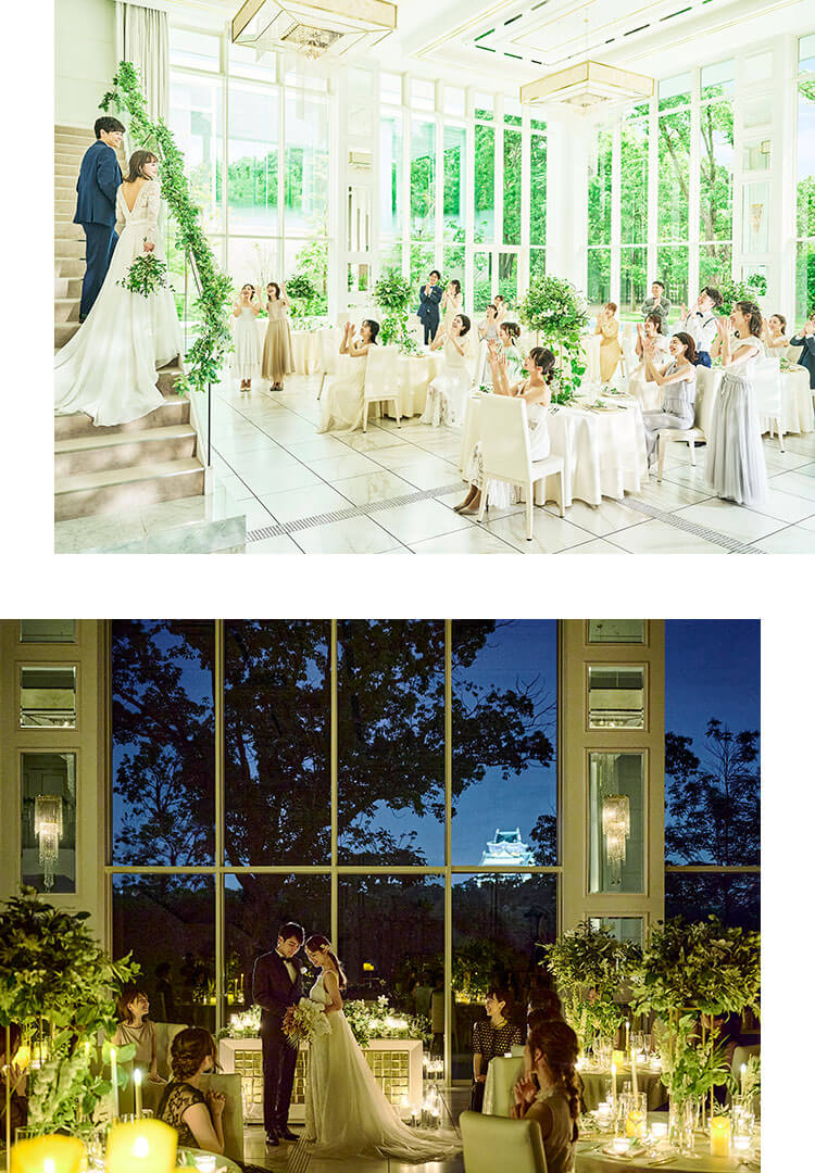 大阪の結婚式場・ウェディングザ・ガーデンオリエンタル大阪