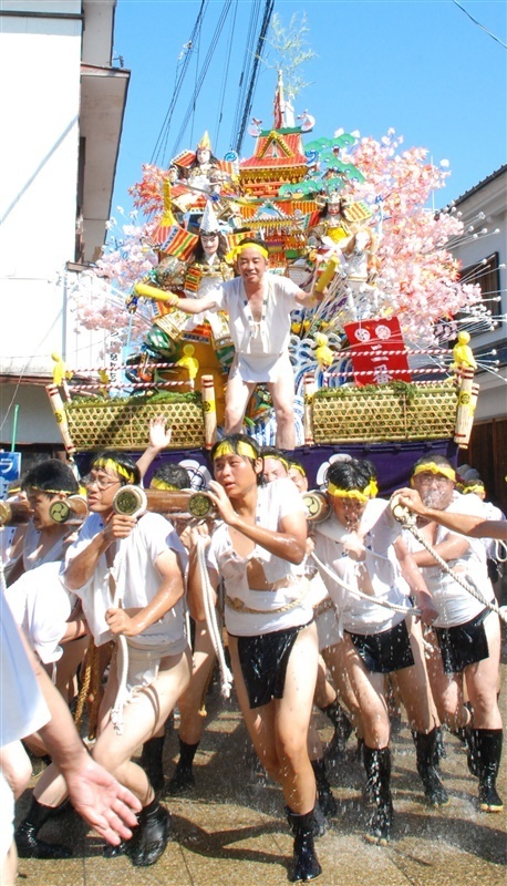 前原山笠復活糸島新聞