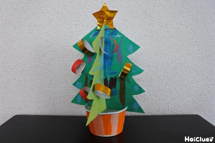 10分で簡単クリスマスツリー！ぐちゃぐちゃ塗り絵がアートにVERY