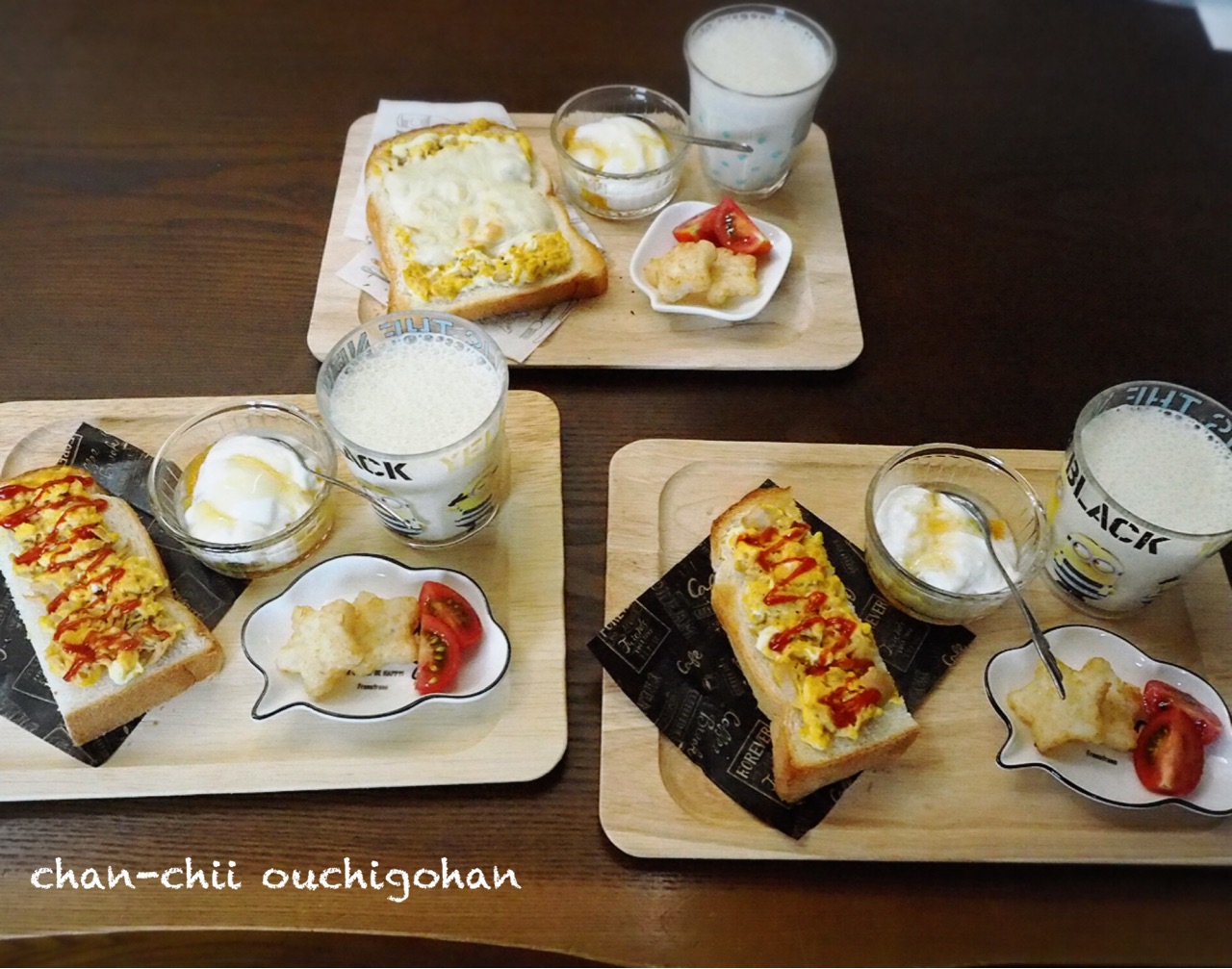 父の日。, 中学3年生の息子が、今年も晩ごはんを作ってくれました☺️, メニューは、, 地中海風たいの白ワイン蒸し, 白ワインビネガー風味の手羽先,まぐろとアボガドのタルタル, ズッキーニの冷製ポタージュ, 昨年は居酒屋風でしたが、今年はあやシェフのレシピ @aya_bistro、@plaisir_online_でレストラン風に作ってくれました✨,