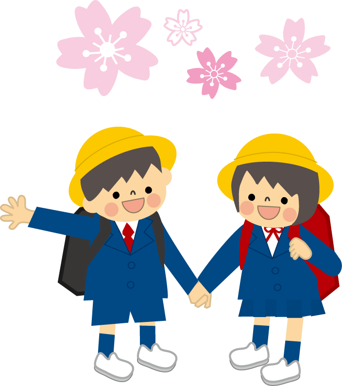 幼稚園・保育園・学校 無料イラスト お絵描き・お弁当