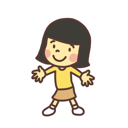 おかっぱちゃんイラスト無料イラスト・フリー素材なら「イラストAC」