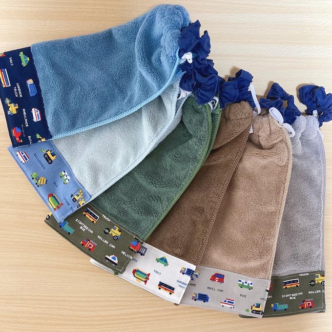 １００均ガーゼハンドタオルで☆スタイの作り方 手順3スタイ・よだれかけベビー・キッズ アトリエハンドメイドレシピ 作り方 と手作り 情報サイト