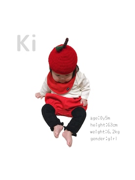 あっぷるん 手編みのぬくもり 温かいりんご帽子幼児Lサイズ 4〜5歳サイズウール100% 帽子 ベビー・キッズあみあみいろ 通販18320883Creema クリーマ