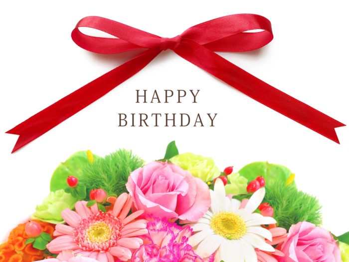Happy Birthdayの他は？プレゼントに添える英語の誕生日メッセージ集 - 花だより