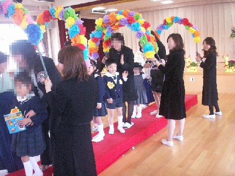 卒園式花道手作りTikTok