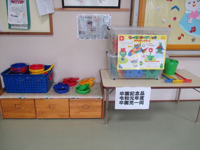 釧路ひばり幼稚園 父母の会による卒園記念品贈呈式釧路ひばり幼稚園 ブログ