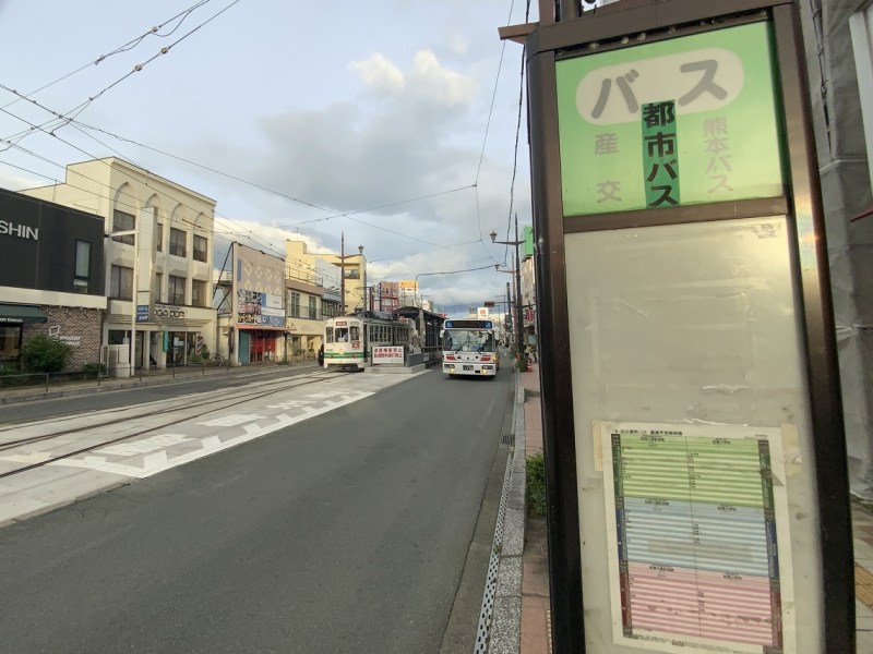 熊本・通町筋バス停で路線バス・高速バスを撮ってみました。（九州産交、熊本バス、熊本都市バス、西鉄バス、熊本電鉄） - YouTube