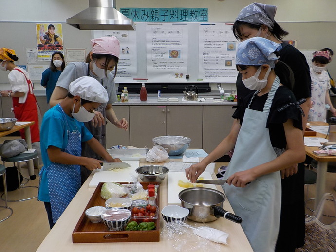 夏休み親子料理教室を開催 - JA堺市 堺市農業協同組合