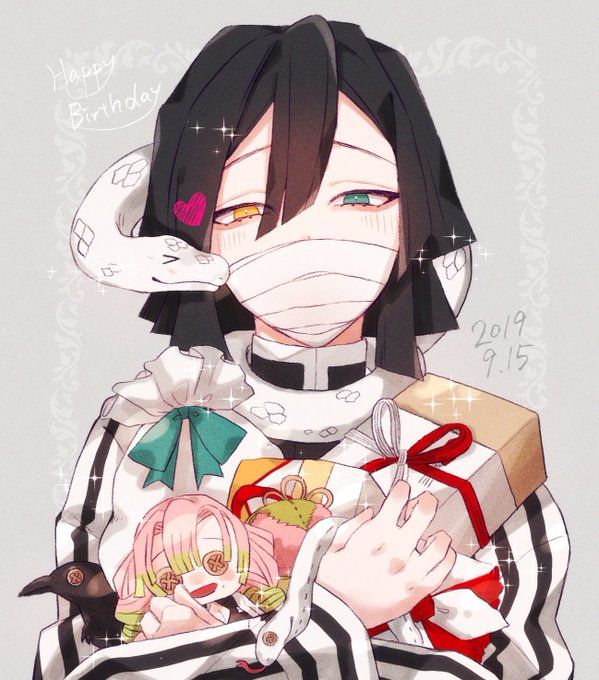 いぐろおばない伊黒小芭内伊黒小芭内イラスト伊黒さん伊黒小芭内推し伊黒さん推し伊黒さん推しと繋がりたい柱稽古柱稽古編鬼滅の刃アニメ鬼滅好きと繋がりたい蛇柱蛇柱伊黒小芭内鬼滅の刃 柱稽古編✨✨✨伊黒 小芭内💖完成です😌💓 無一郎