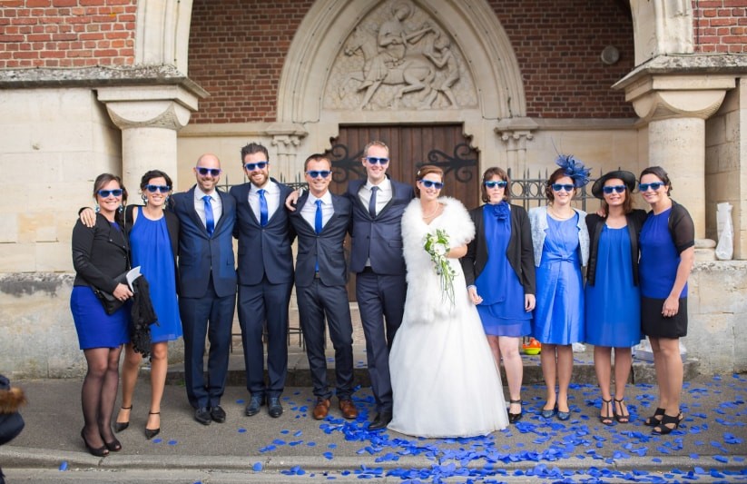 なりたい姿は濃淡で決まる！水色、ネイビーetc.ブルーのウエディングドレスゼクシィ