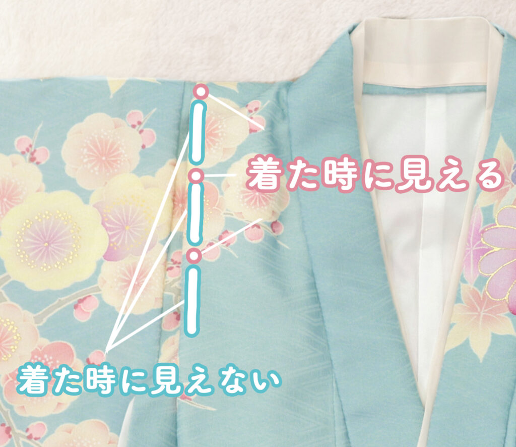 子どもの着物の腰上げキモノ－着るなら