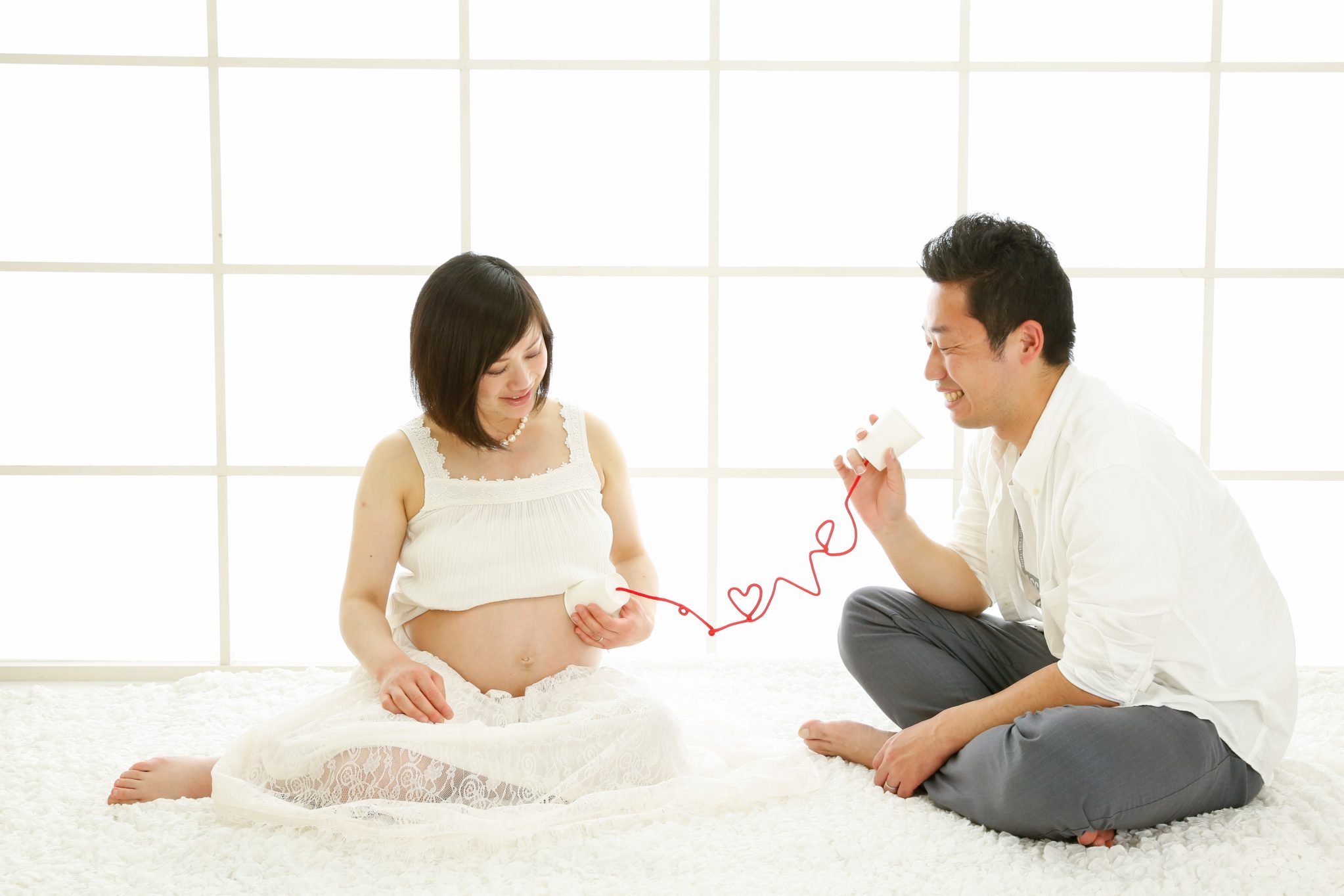 ご夫婦がマタニティフォトでご来店いただきました🫶🏻 沢山お話しもできて楽しかったです！またお会いできるの楽しみにしてます！ありがとうございました💗 @selfphotostudiokawasakiセルフフォトスタジオ奈良 セルフ写真 館 撮り放題 データは全てお渡し マタニティ