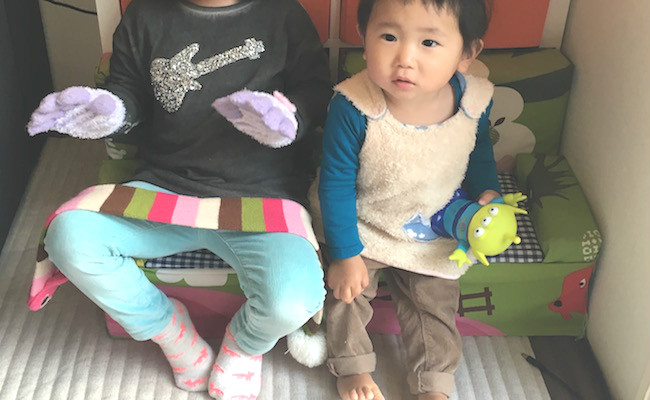 牛乳パックソファ 椅子・背もたれ・肘掛 材料費かけない作り方もぶこむ｡