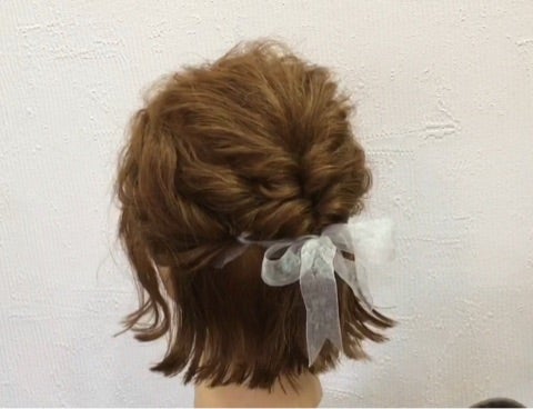 卒園・卒業式に♡ エレガントなハーフアップ＆お団子ヘアアレンジ