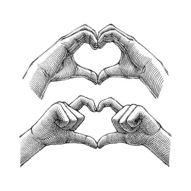 フリー写真ハートを形作るカップルの手でアハ体験GAHAG著作権フリー写真・イラスト素材集 - GAHAG著作権フリー写真・イラスト 素材集