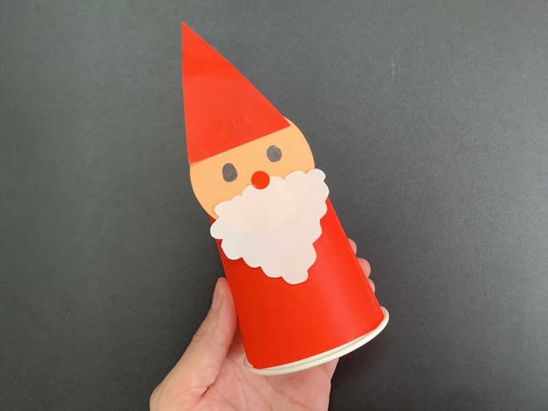 サンタクロース製作 １歳児令和２ 2020 年12月１～３日幼稚園型認定こども園 上谷学園 幸幼稚園西宮市 さちようちえん