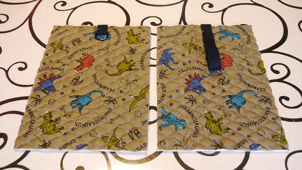 上履き袋作り方 シューズケース 裏地なしマチありキルティング上履き入れ簡単初心者