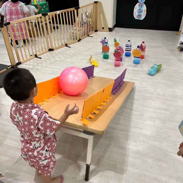 夏祭り草加にじいろ保育園草加市認可保育園-休日一時預かり保育