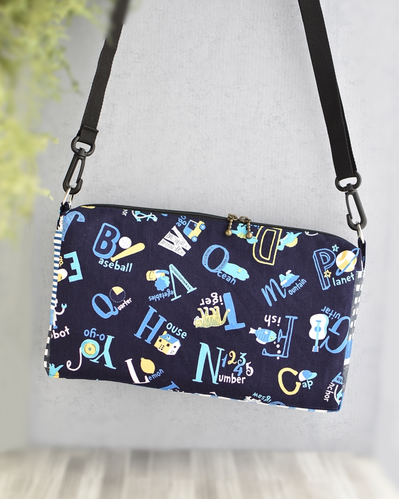 無料型紙 通園ショルダーバッグ 裏地あり の作り方nunocoto fabric