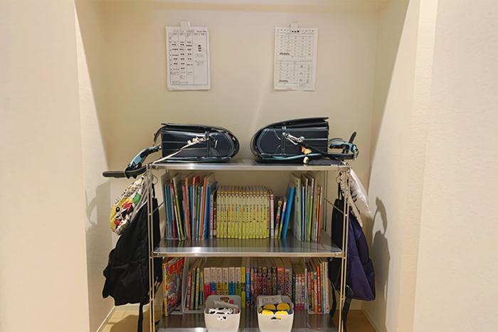 DIY ランドセルラックDIY 2×4 ディアウォール 100均 ダイソー などのインテリア実例 - 2022-03-14 08:47:35RoomClip ルームクリップ