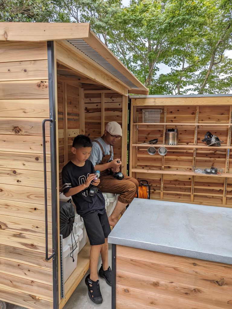 小屋の作り方の全記録」おままごとができる子供用の小屋を本気でDIY。写真付きで解説。DIYゆうだい