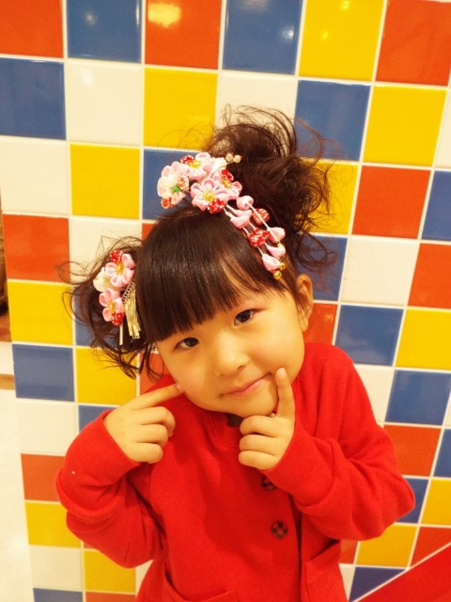 可愛い七五三ヘアアレンジ動画