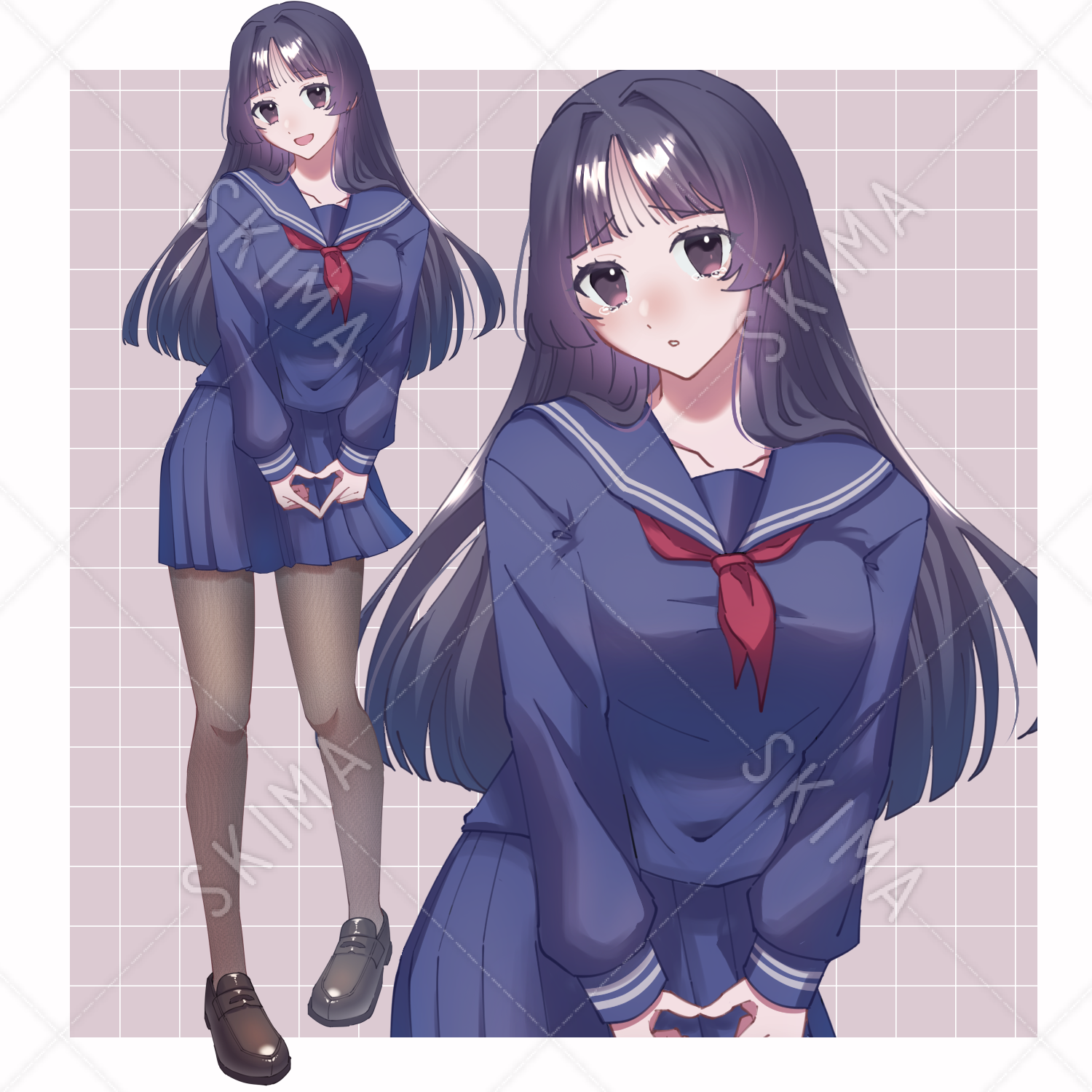 女子学生イラスト無料イラスト・フリー素材なら「イラストAC」