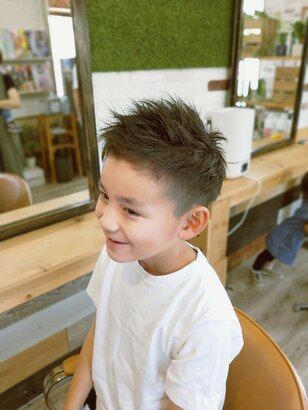 キッズカット☆男の子ショートヘア☆：L020830372アムールマヤのヘアスタイルホットペッパービューティ