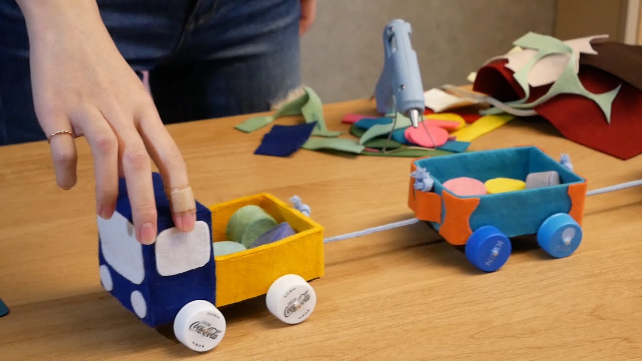 牛乳パックで作った遊具週1コストコで生活するコストコ大好き三兄弟母の日々