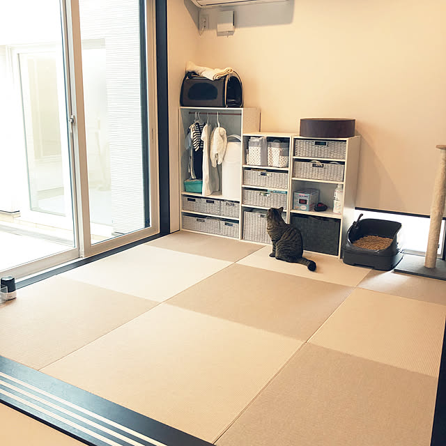 大変身！！ 和室をシンプルなキッズスペースに！！子ども４人とシンプルすっきり暮らす