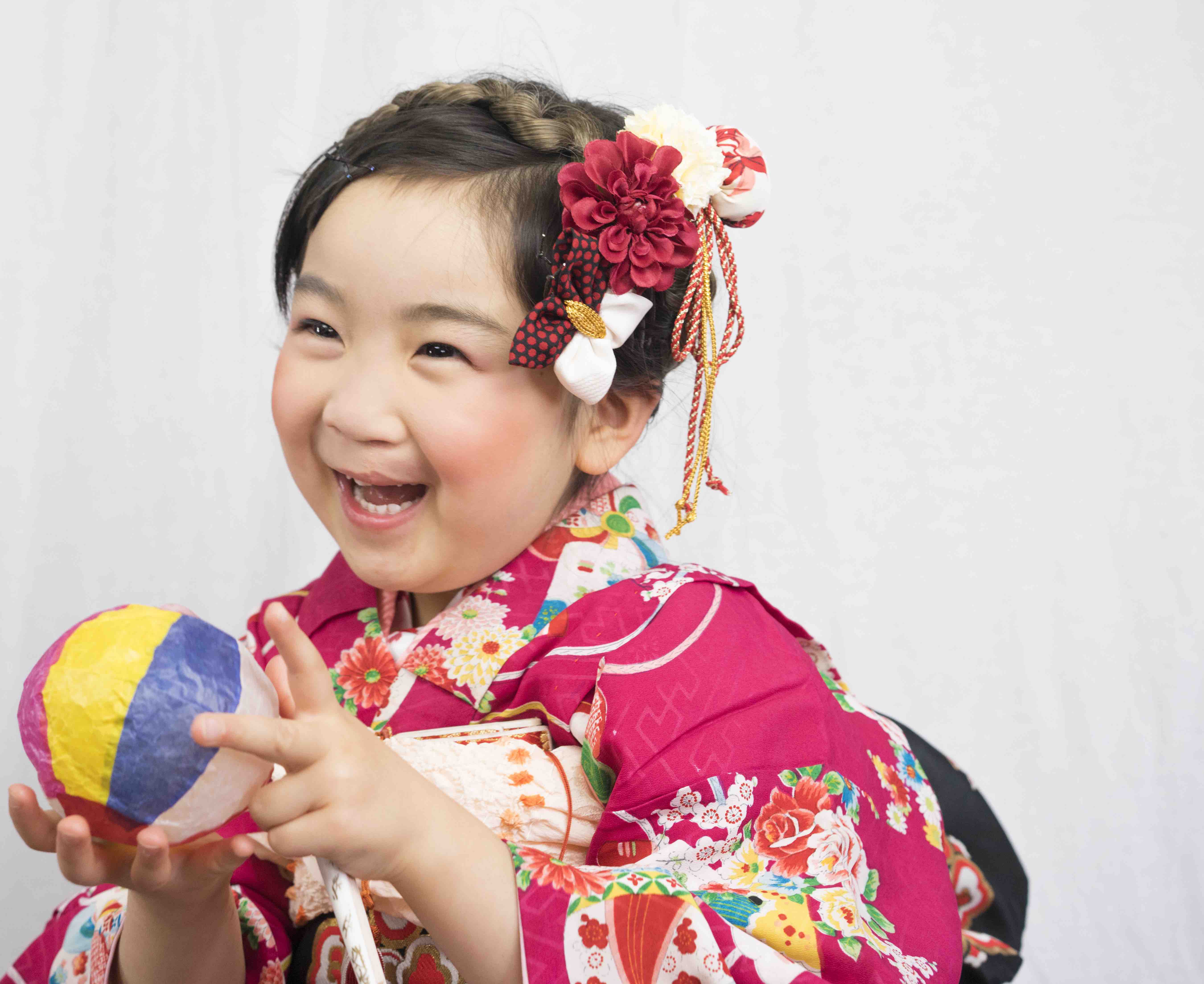 着付け師が解説 七五三の髪型・3歳の女の子におすすめな髪型を紹介サンキュ