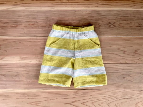 無料型紙 ながく履けるよ♪こども用おなかすっぽりズボン パンツ の作り方 90～120サイズnunocoto fabric