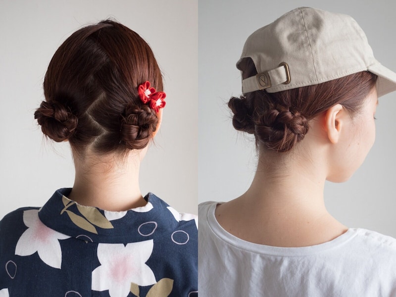 子どもの浴衣に合う髪型！女の子に似合う簡単ヘアアレンジ浴衣ヘアアレンジAll About