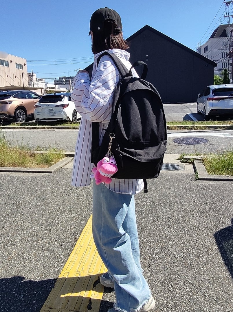 親子遠足 リュックコーデTikTok